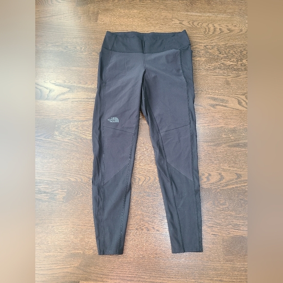 The North Face Black Leggings Womens Sz.L - Picture 1 of 7